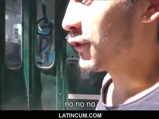 Jauns izputējis latino twink ir sekss ar dīvains